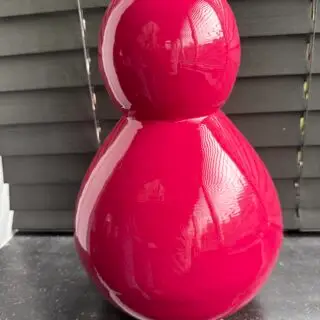 Vaas Colmore - ENAMEL fuchsia 21x21x30