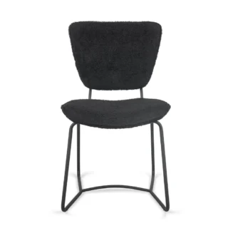 Eetkamerstoel Amy (set van 2) - Zwart