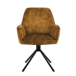 Eetkamerstoel Noah (set van 2) - Cognac