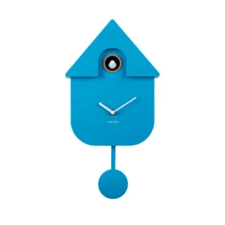 Karlsson Modern Cuckoo Koekoeksklok - Fel Blauw
