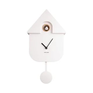 Karlsson Modern Cuckoo Koekoeksklok - Wit