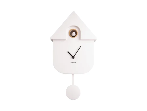Karlsson Modern Cuckoo Koekoeksklok - Wit