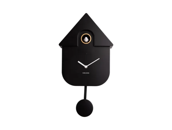 Karlsson Modern Cuckoo Koekoeksklok - Zwart