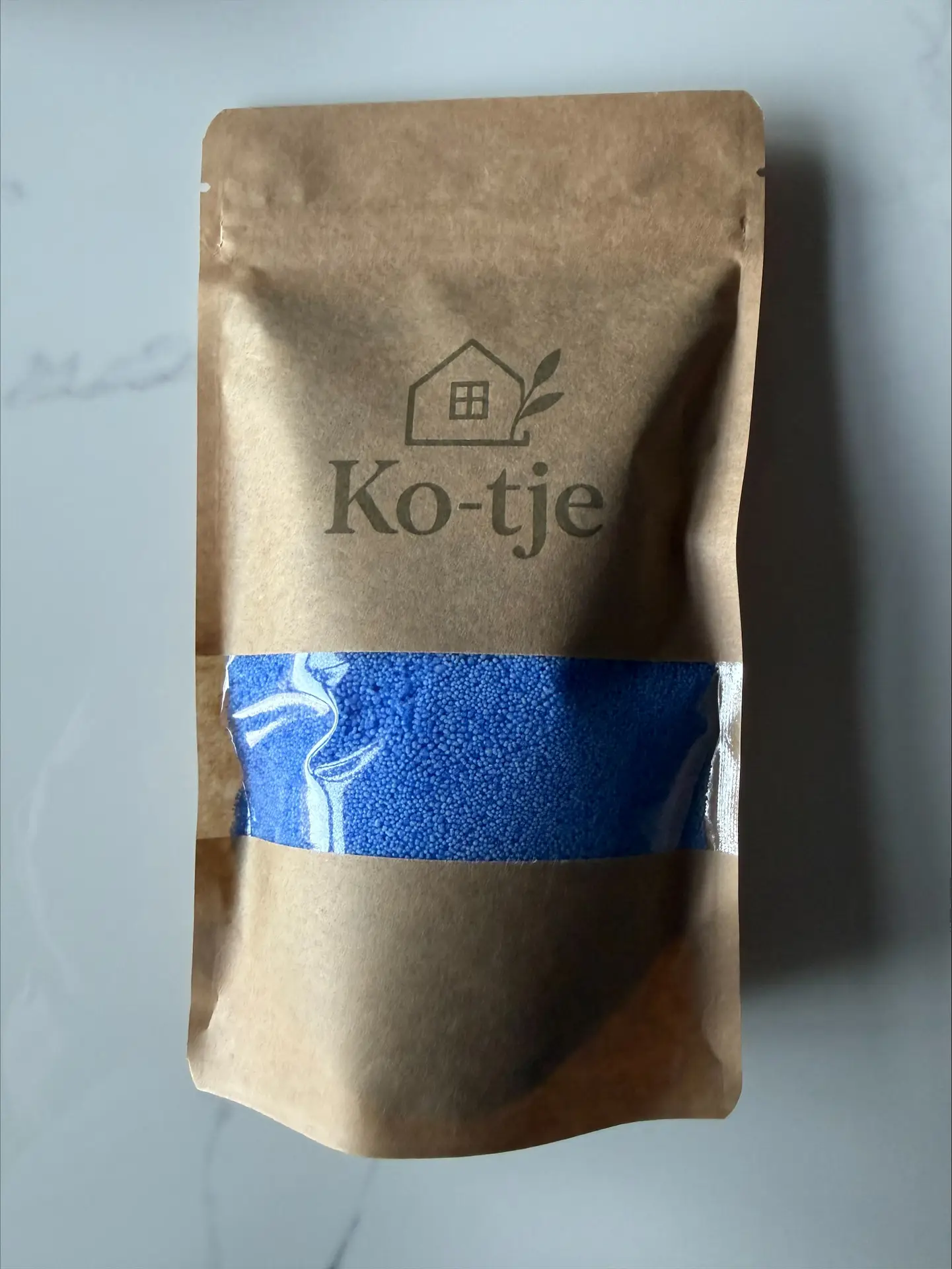 Ko-tje kaarsenzand - blauw
