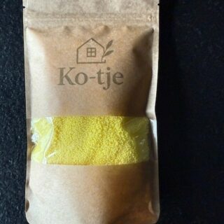 Ko-tje kaarsenzand - knalgeel