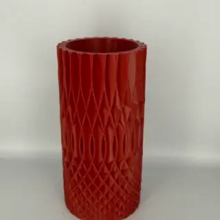 Vaas - Ingewikkeld - Rood - Waterdicht