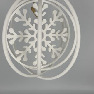 Kerst-ornament - Wit - 20 cm