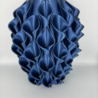 Vaas - Lelie - Donkerblauw
